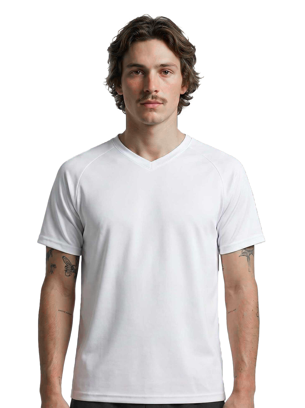 Men’s Raglan V-Neck Jersey